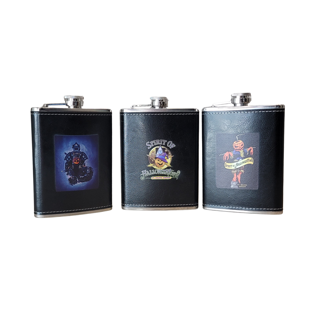 Halloweentown Flasks