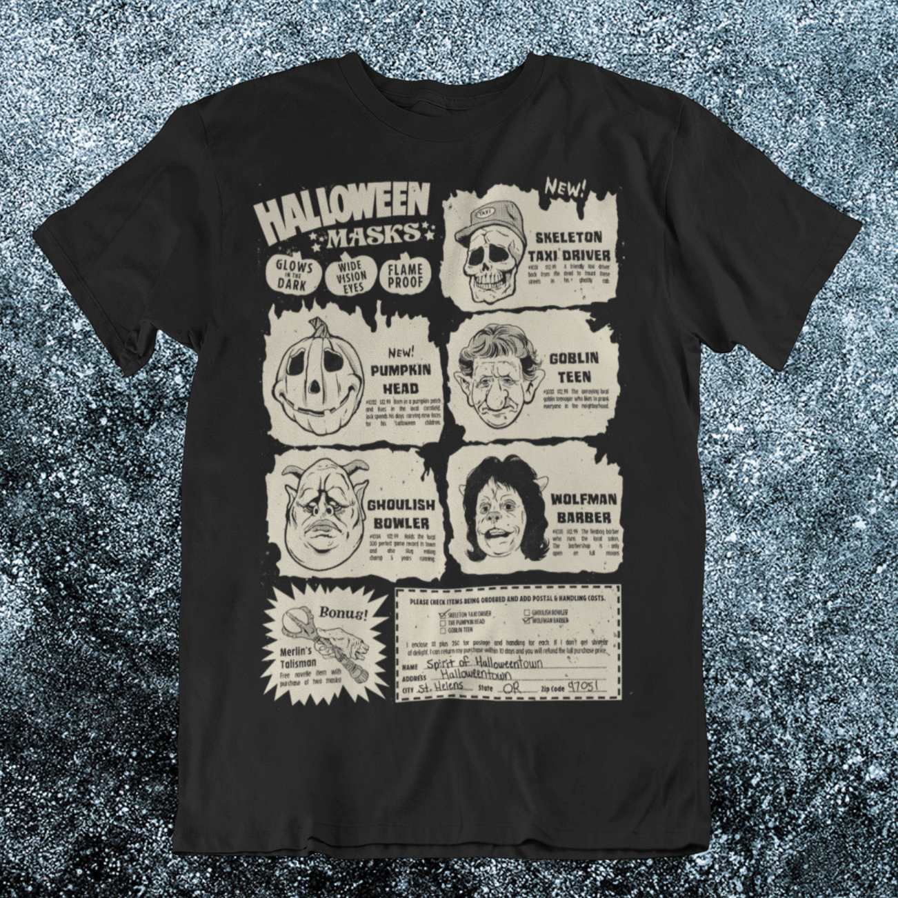 Monster Mask T-shirt