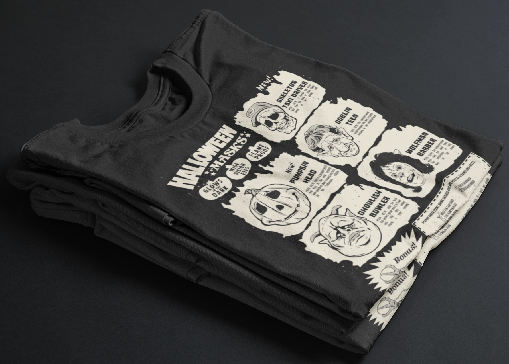 Monster Mask T-shirt