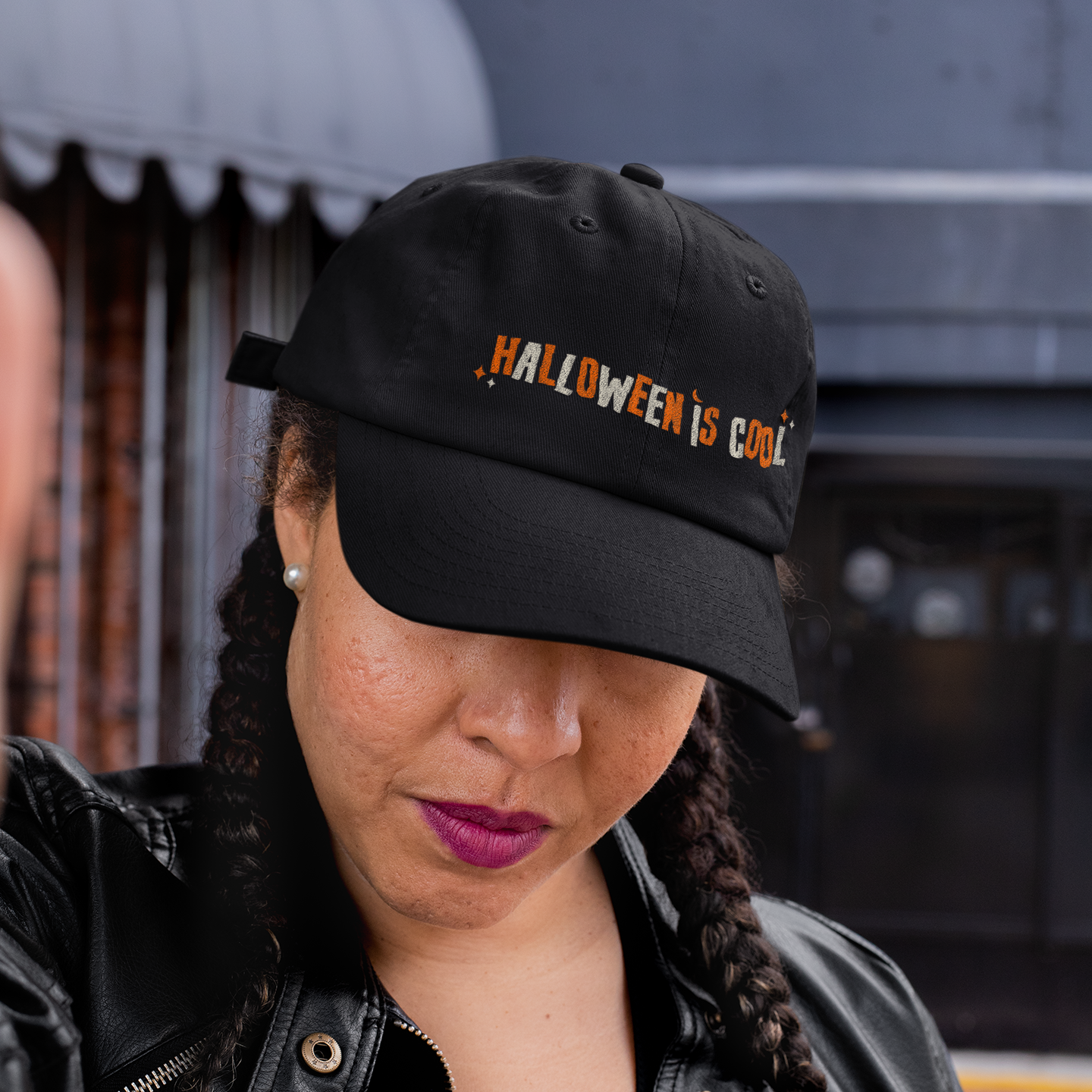 Halloween is Cool Dad Hat