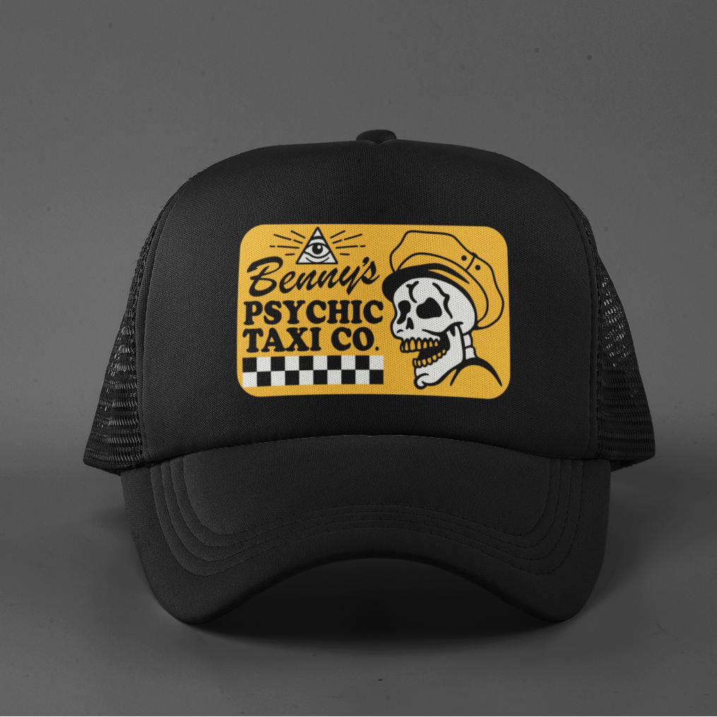 Psychic Taxi Co. Trucker Hat