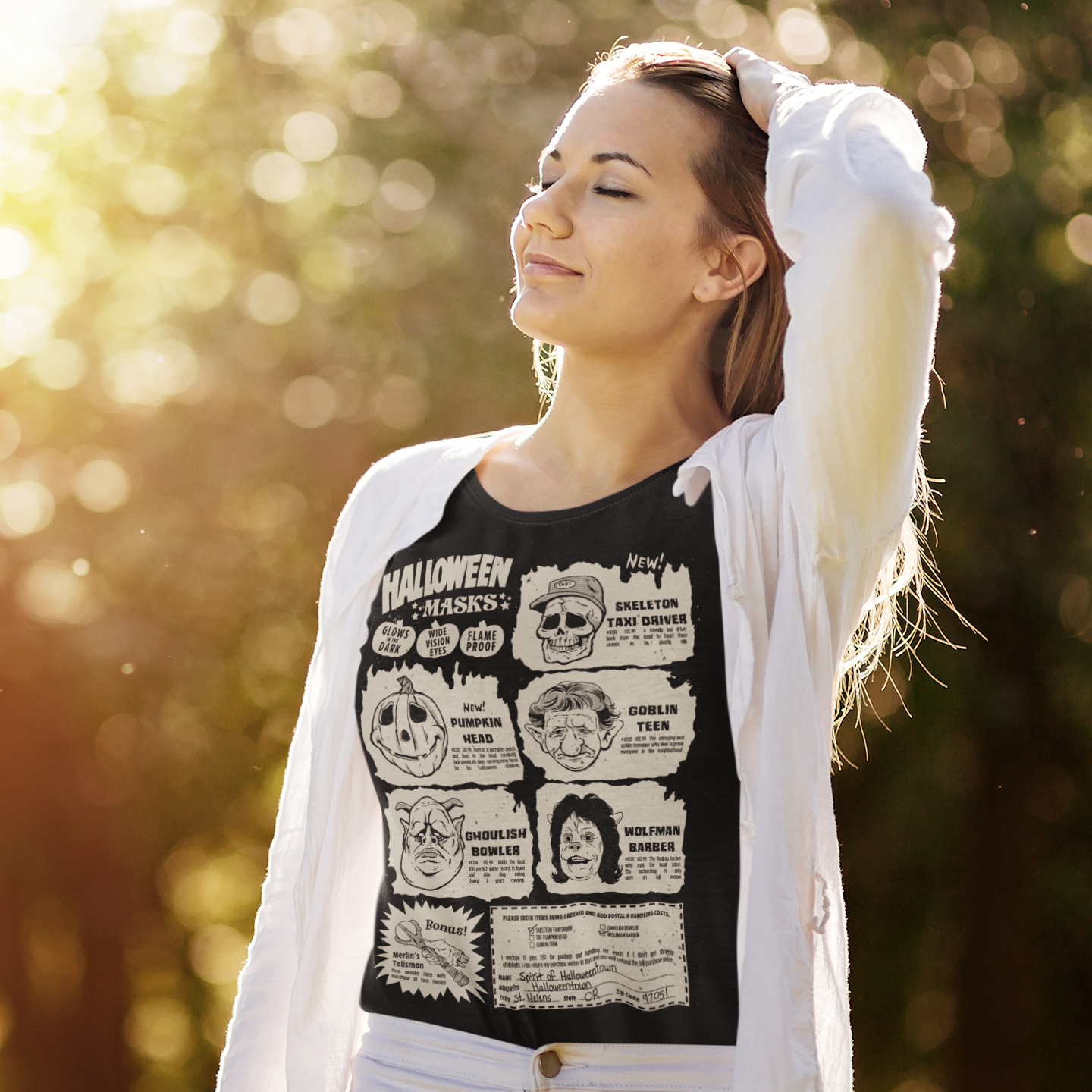 Monster Mask T-shirt